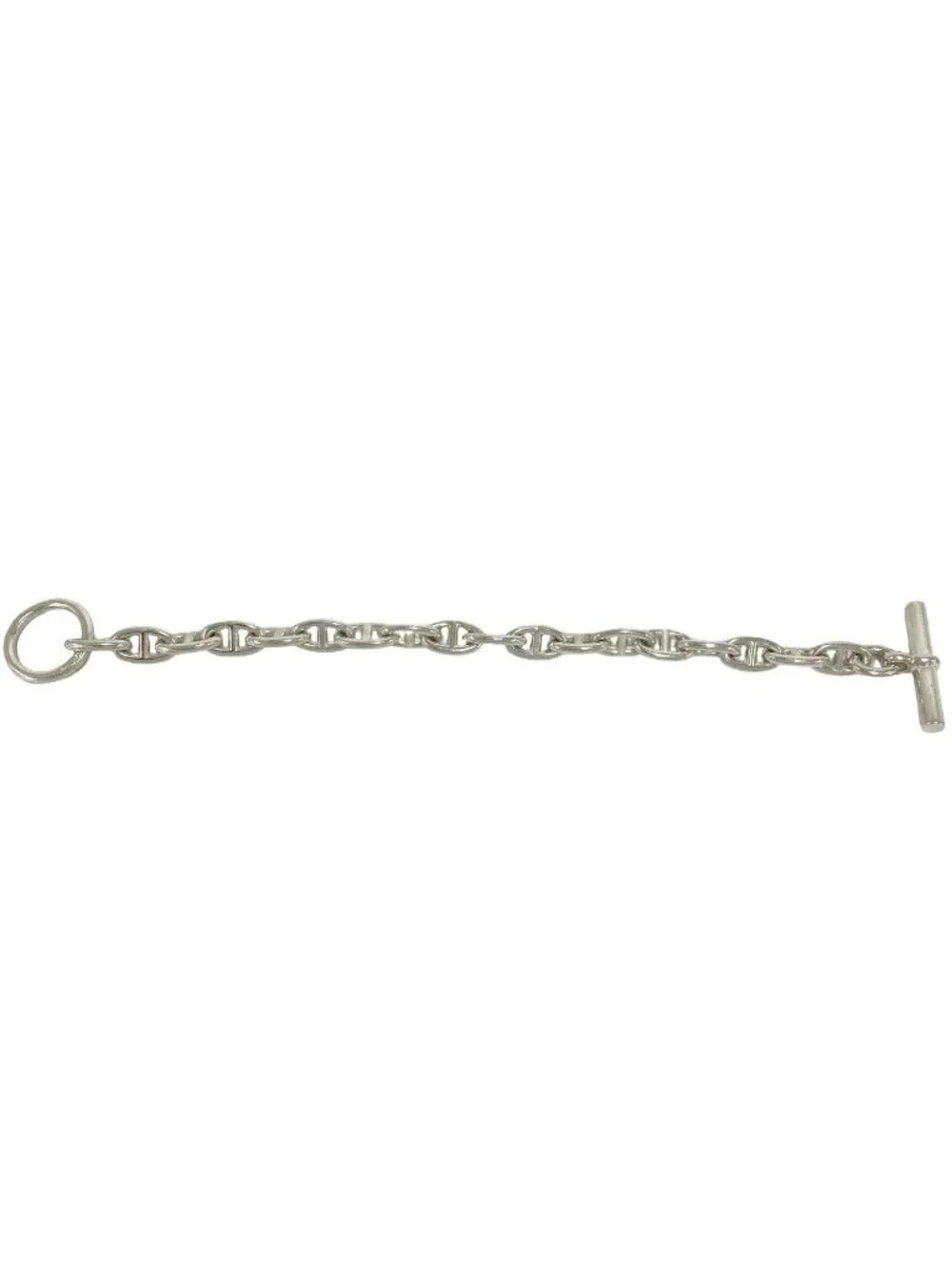Hermes Chaine D'ancre PM Bracelet 925 Sterling Silver Chain